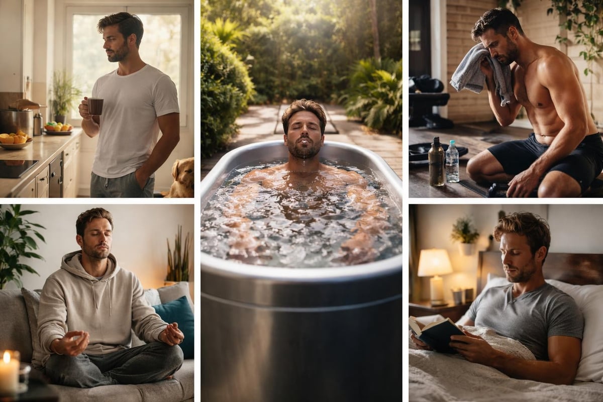Cold plunge daily routine benefits