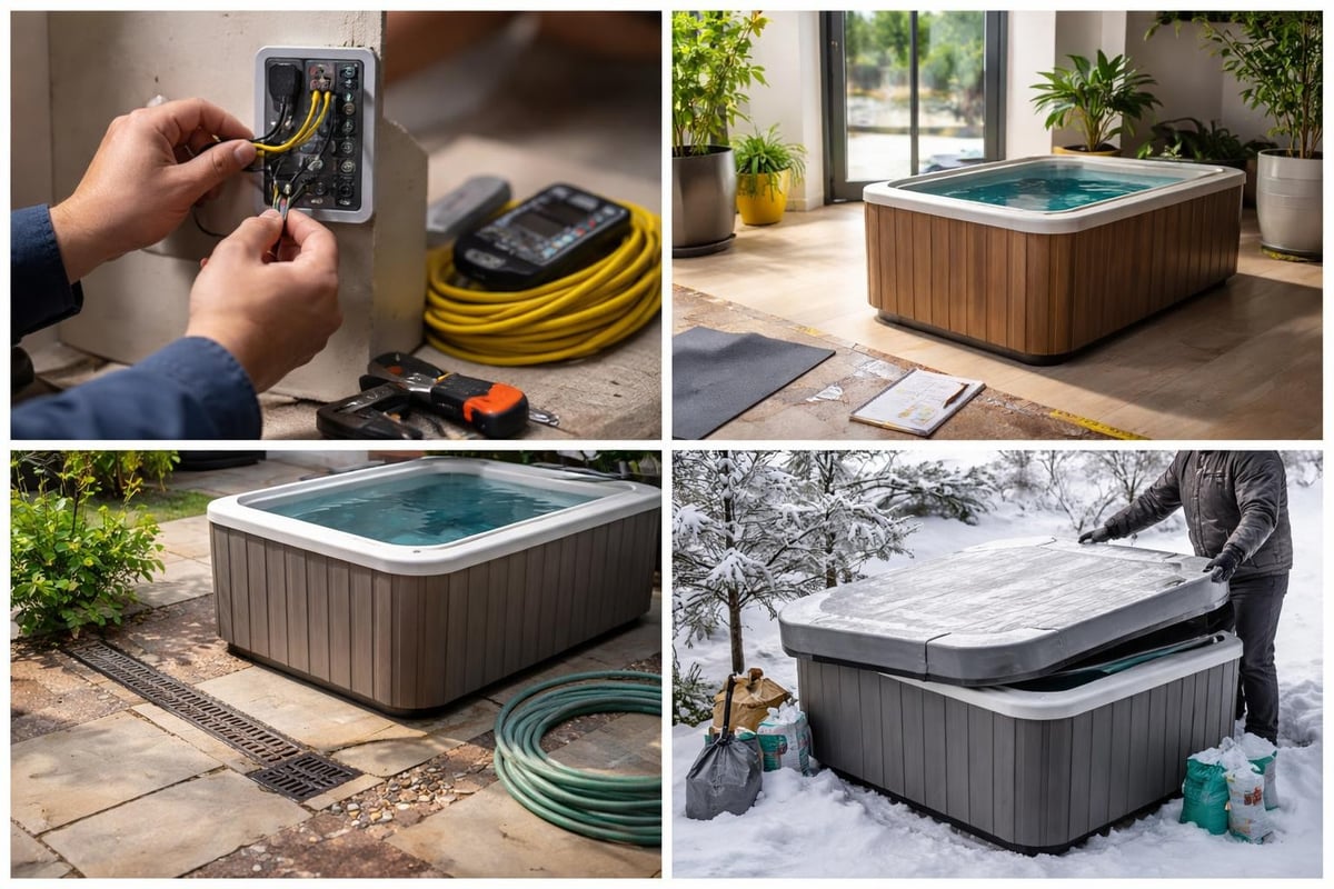 Cold plunge setup requirements