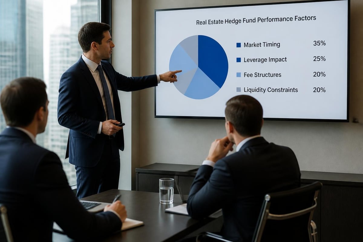 Real estate hedge fund performance