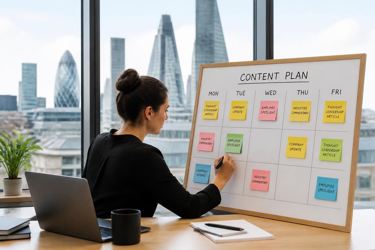 LinkedIn content calendar