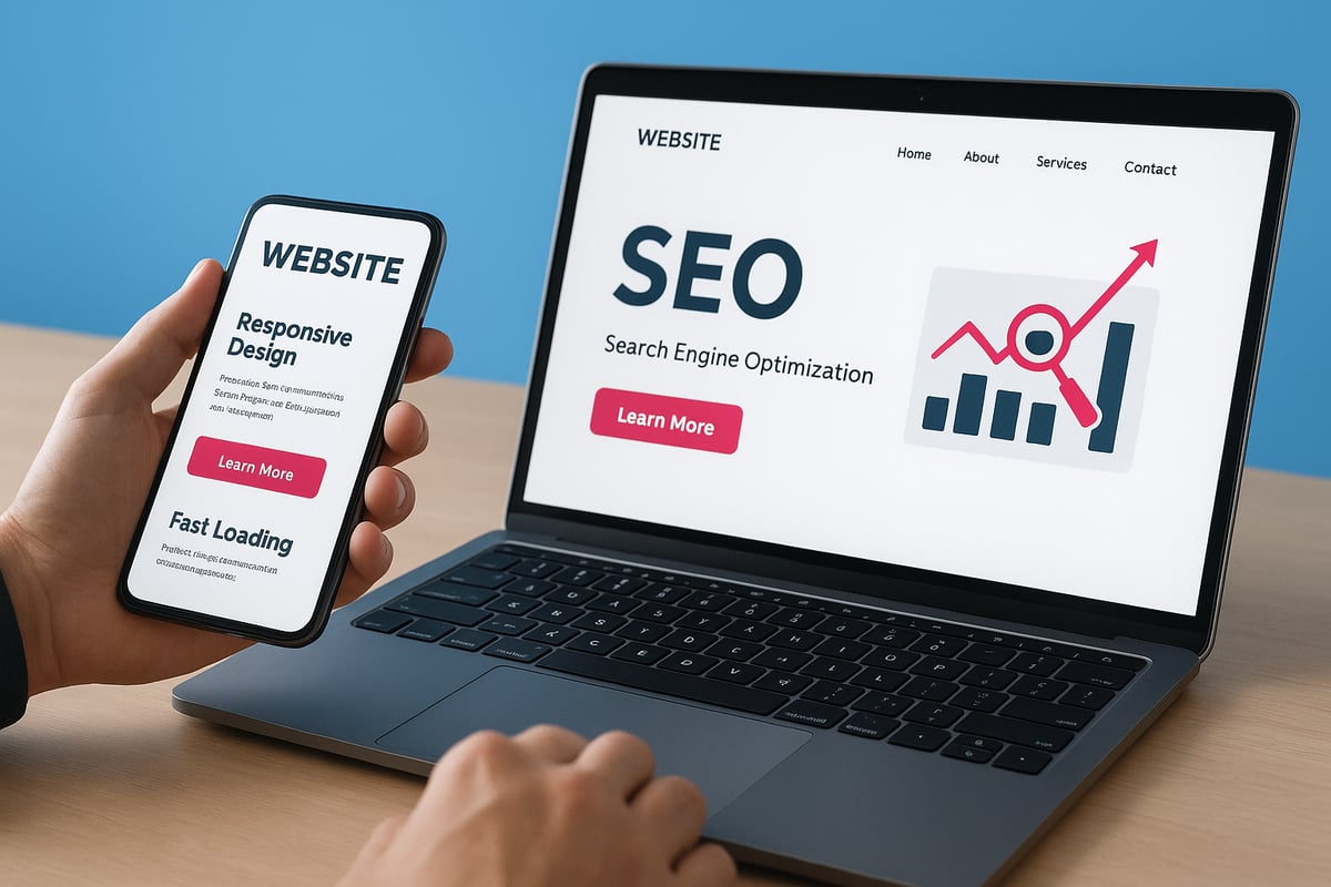 <span style="color:#3882DB">9 Wichtige Webdesign SEO Tipps Für 2026</span>