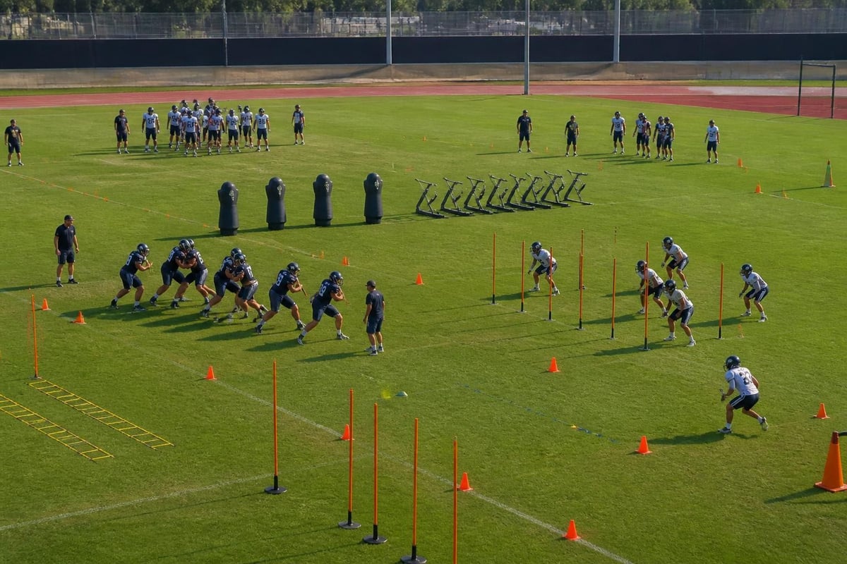 Practice field organization
