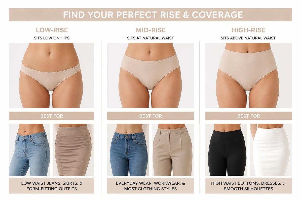 Comparison of panty styles