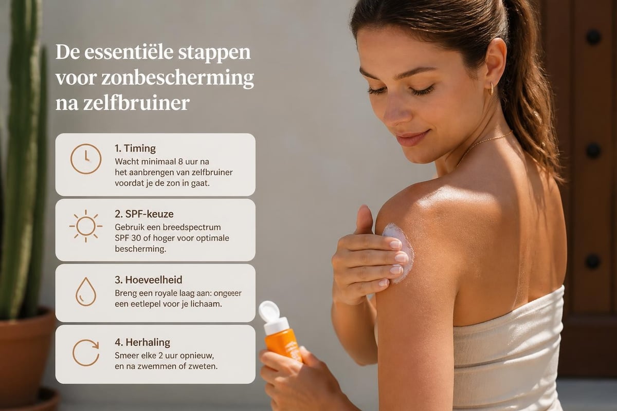 Zonnebrand routine checklist