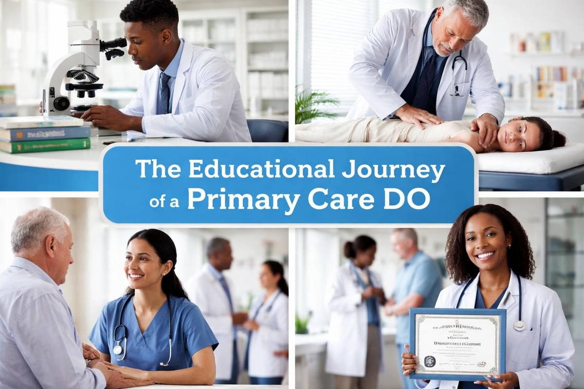 Osteopathic medical training components