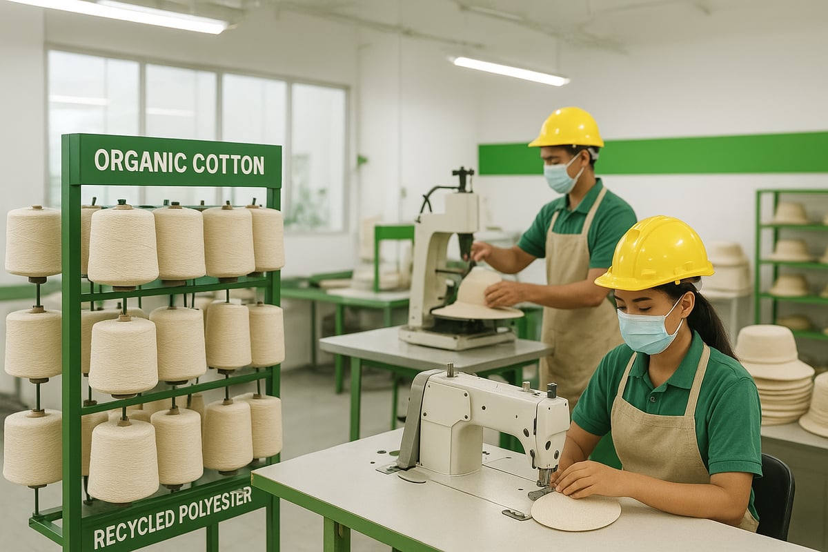 Sustainability and Ethical Sourcing in Custom Hats