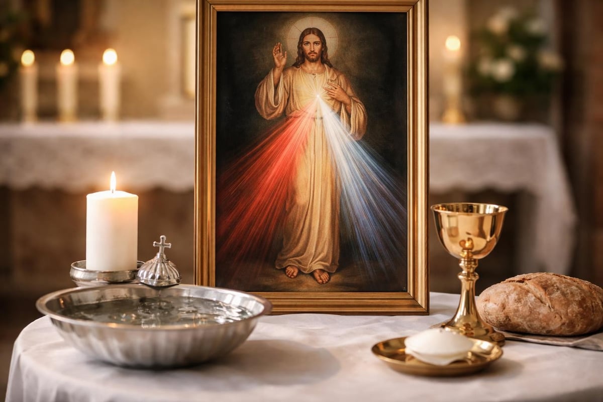 St. Faustina's vision of Divine Mercy