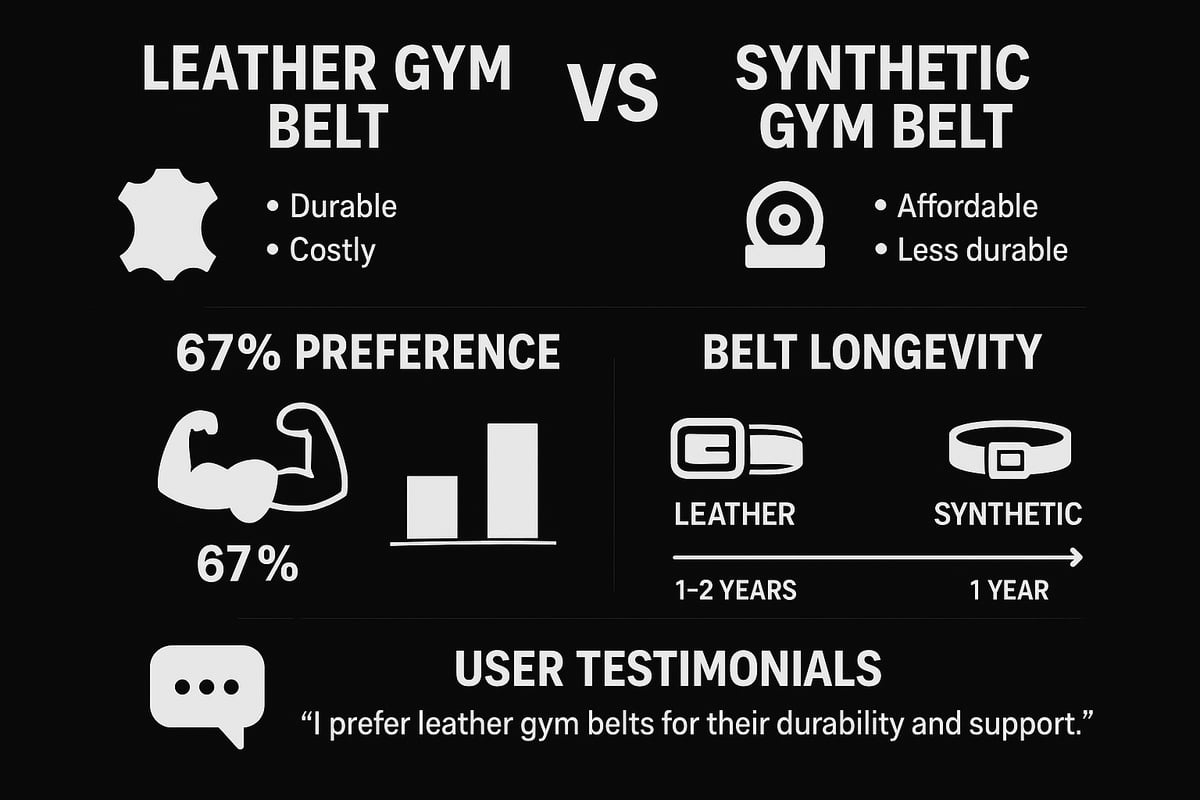 Why Choose a Leather Gym Belt?