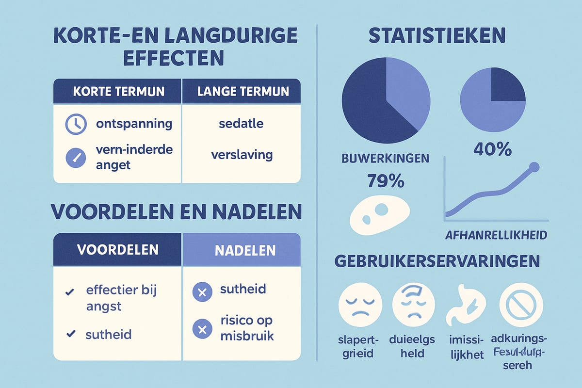 Effecten van Xanax: Korte en Lange Termijn