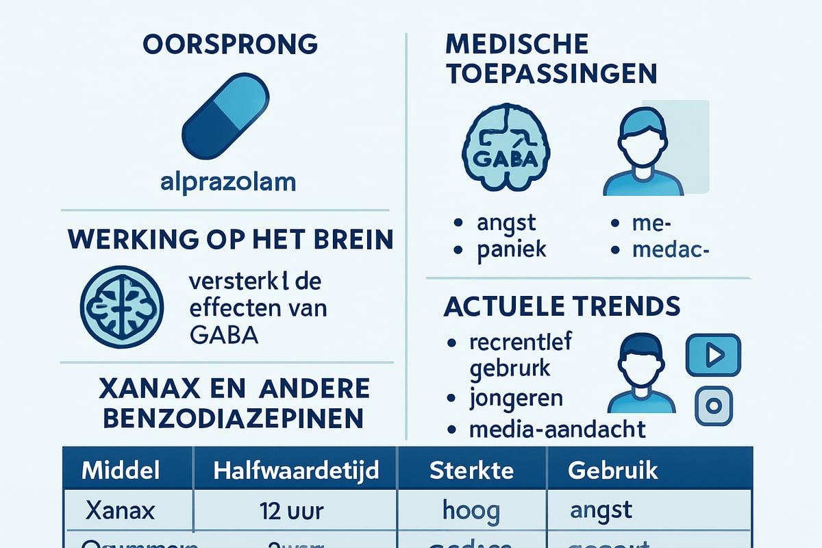 Wat is Xanax? Inleiding, Werking en Toepassingen