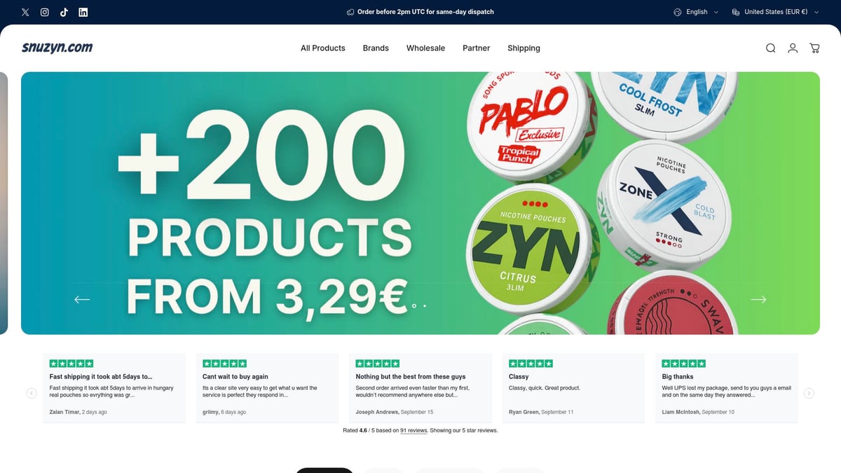 Slim Pouches Guide: Everything You Need to Know in 2025 - Finding Premium Slim Pouches at Snuzyn