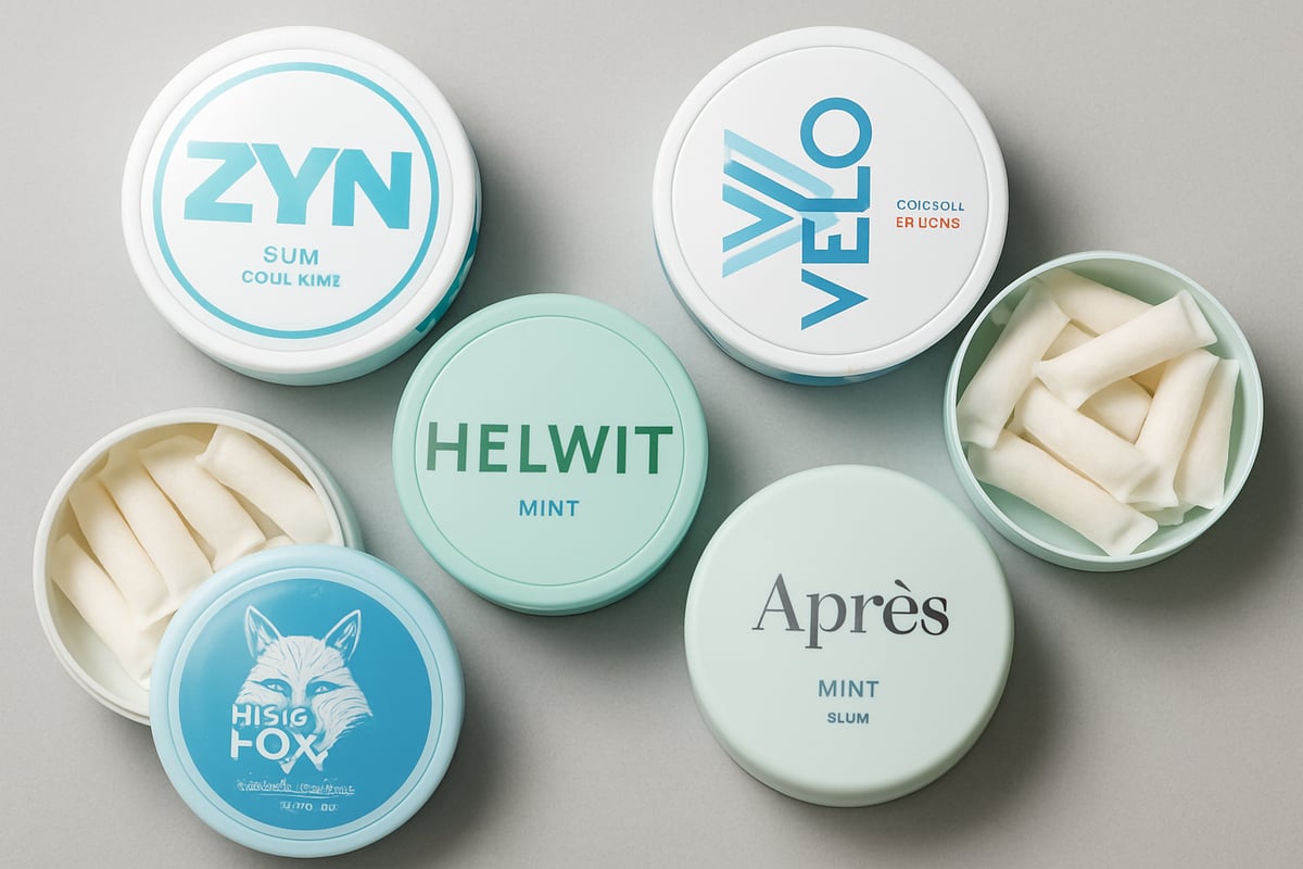 Leading Slim Pouch Brands and Popular Products in 2025