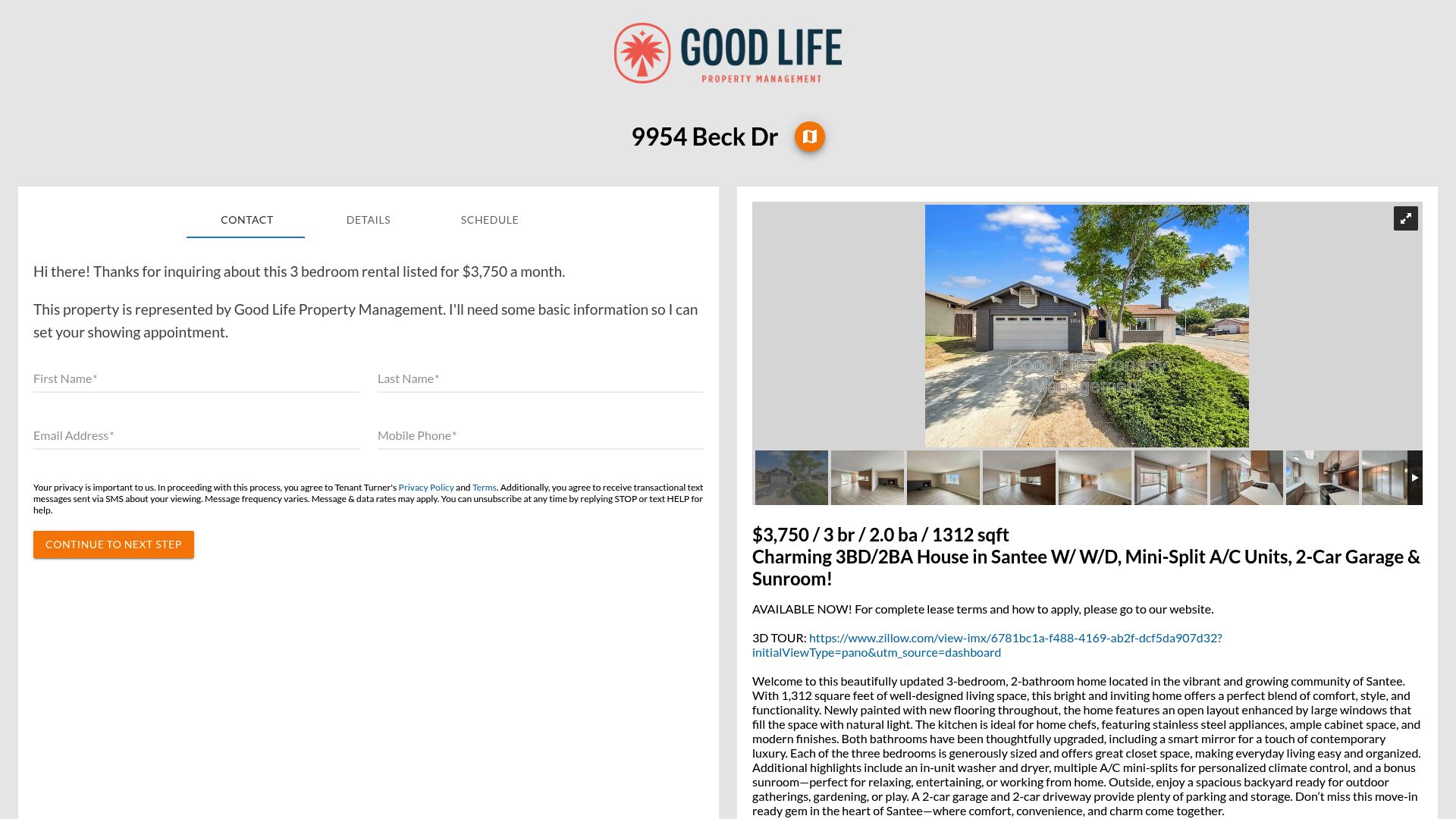 7 Best Rental Properties to Consider in 2025 - Charming 3BD/2BA House with Sunroom in Santee
