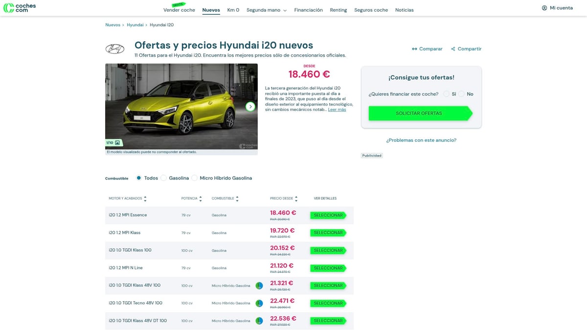 8 Opciones De Coche Utilitario Imprescindibles En 2025 - Hyundai i20