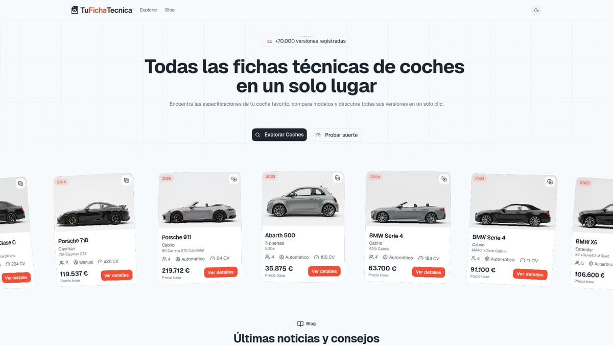 8 Opciones De Coche Utilitario Imprescindibles En 2025 - TuFichaTecnica: Comparador y Guía de Utilitarios