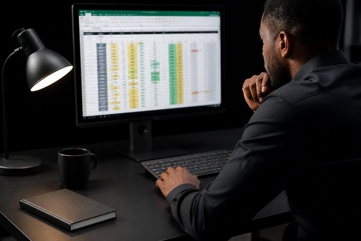 Excel diagnostic process