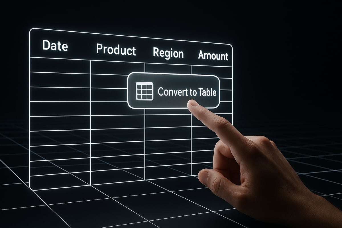 Preparing Your Data for Pivot Tables