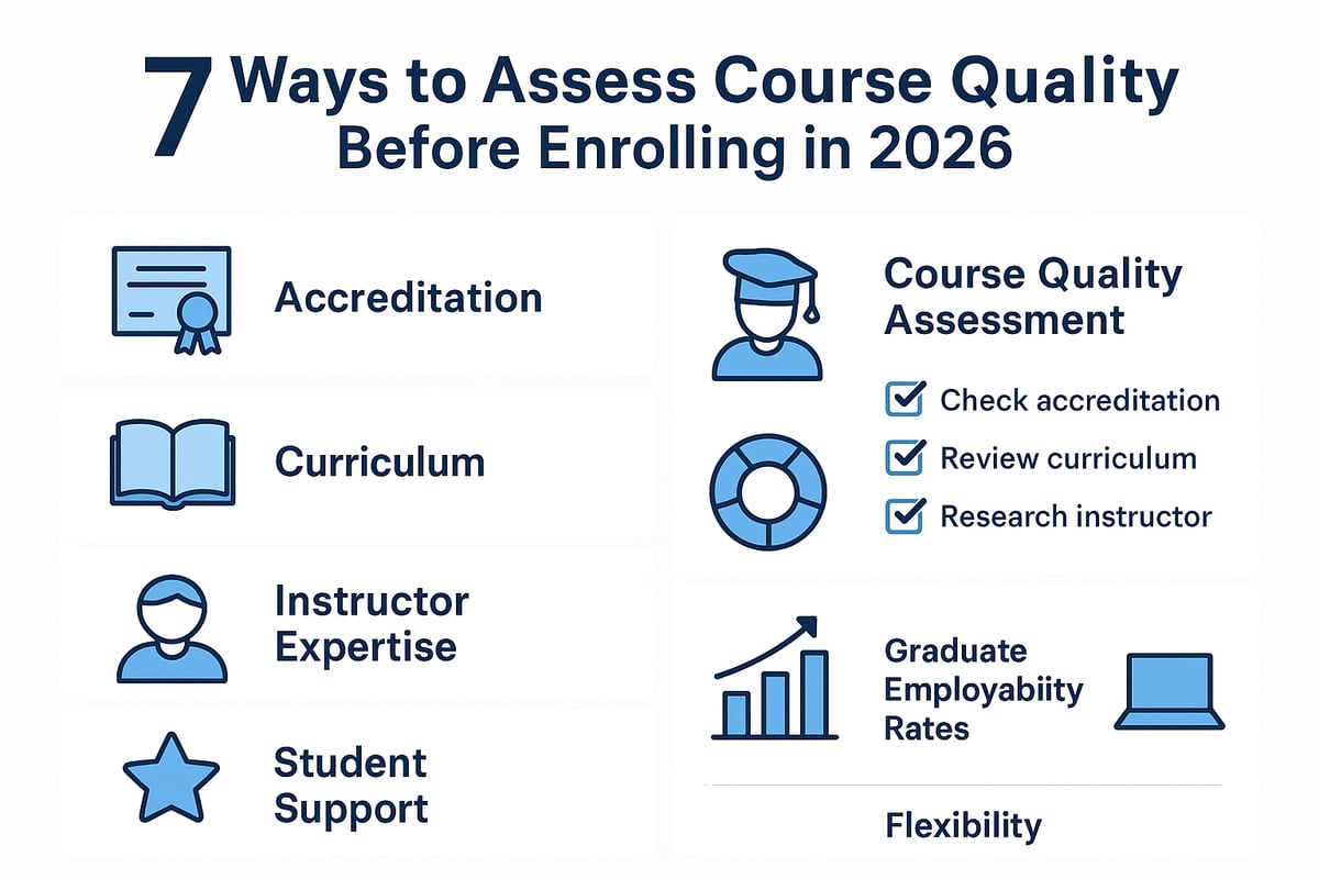 7 Ways to Assess Course Quality Before Enrolling in 2026