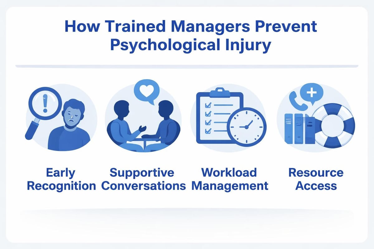 Manager role in prevention