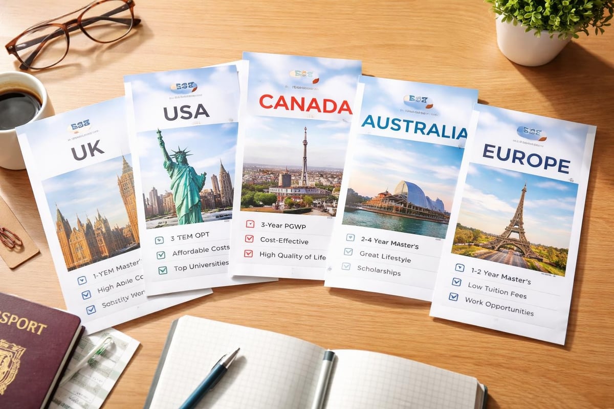 Global Study Destinations Comparison