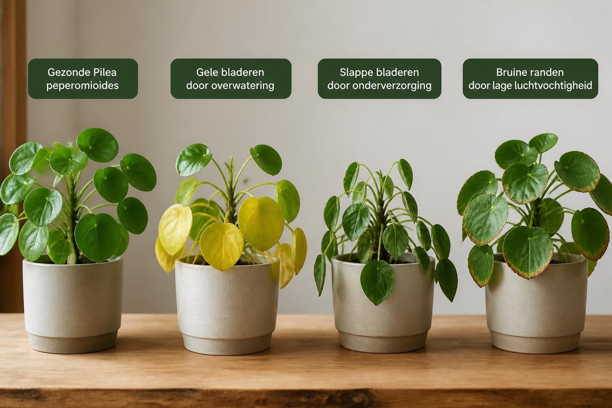 Problemen pannenkoeken plant