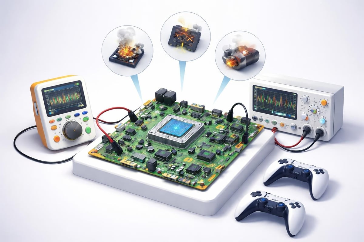 PlayStation motherboard diagnostics