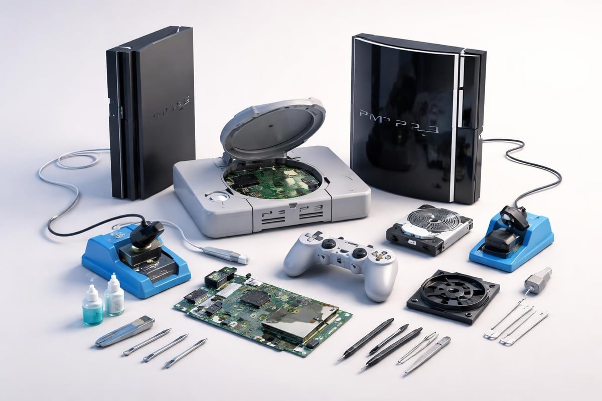 Retro PlayStation repair