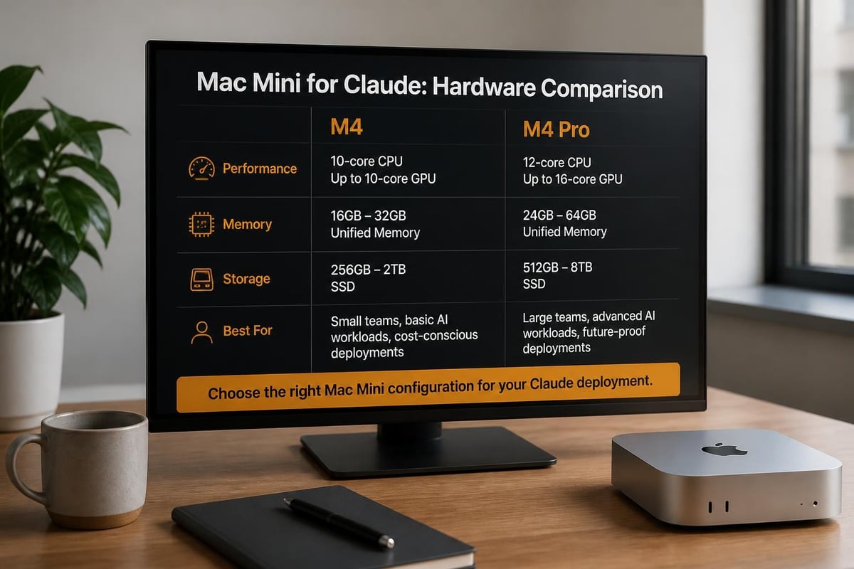 Mac Mini AI configuration options
