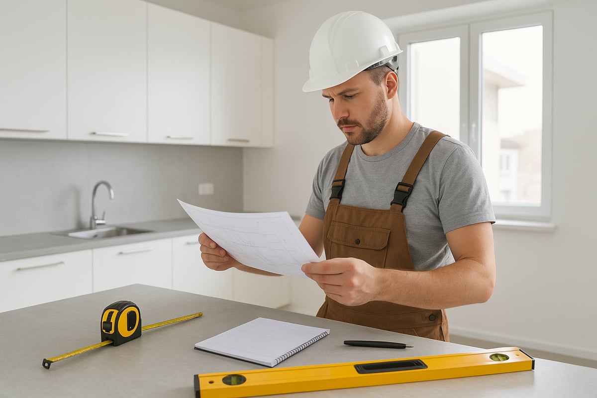 Planung & Vorbereitung der Küchenmontage