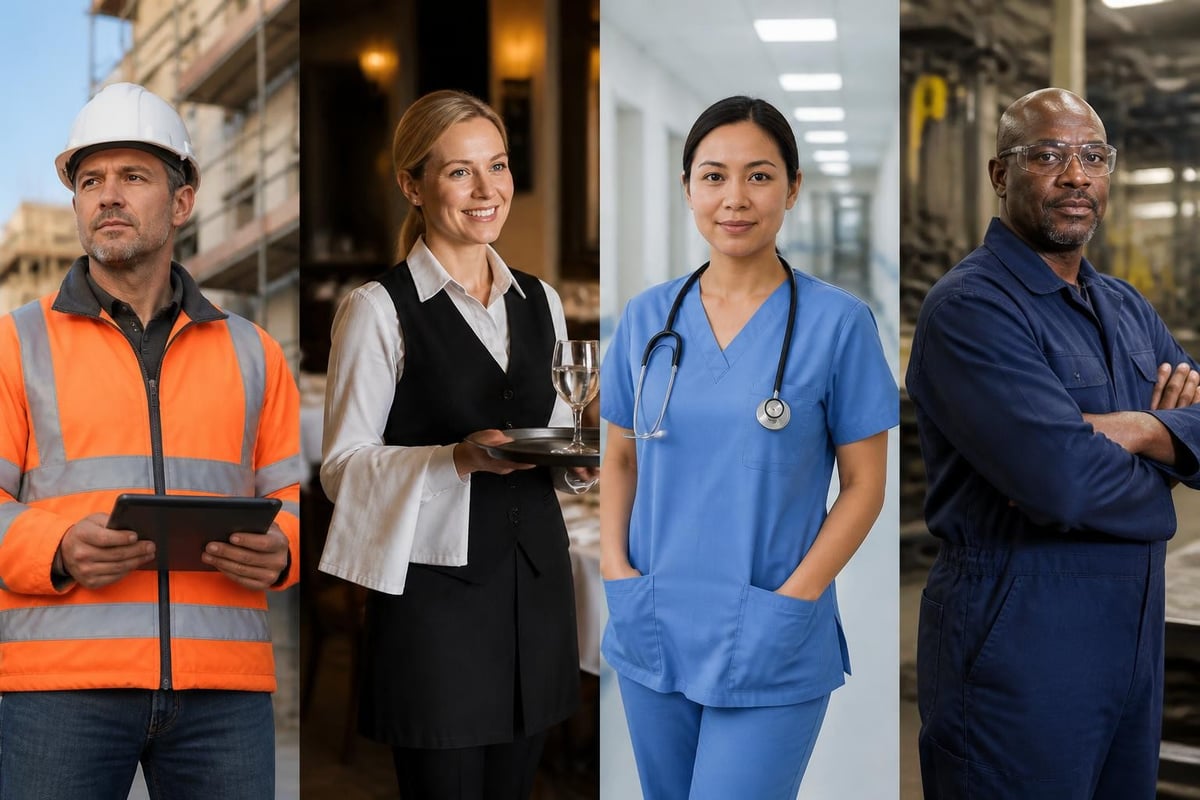 Industry-specific workwear requirements