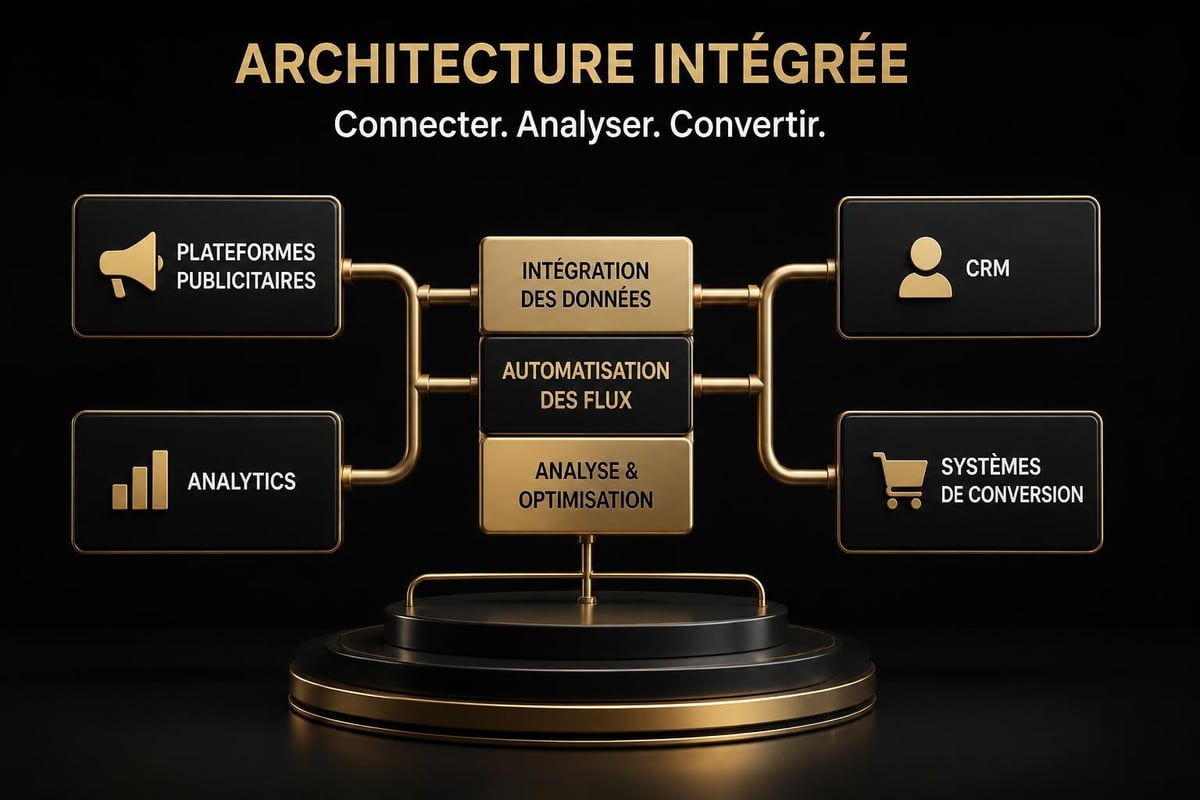 Infrastructure technique publicitaire