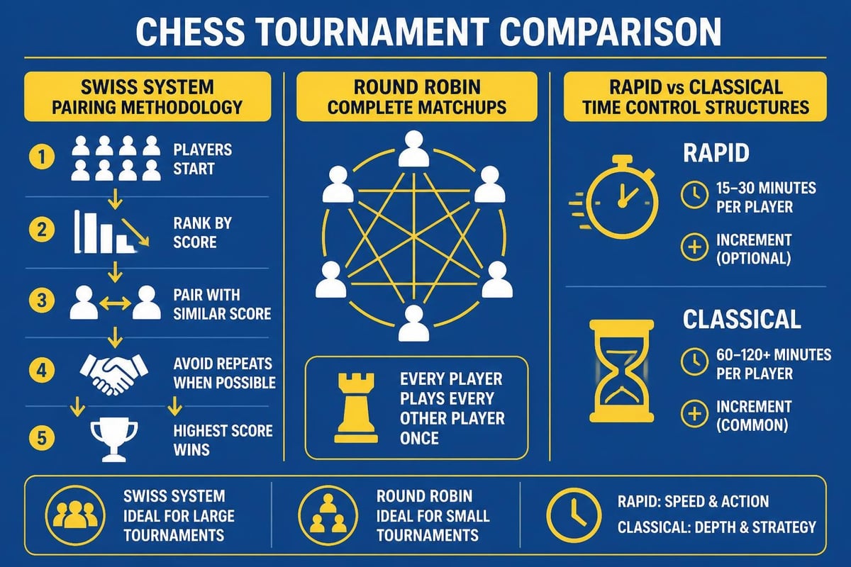 Tournament format comparison
