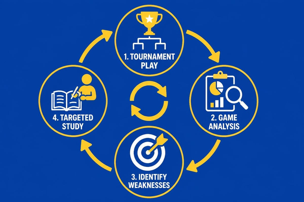 Post-tournament improvement cycle