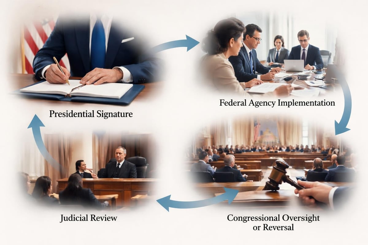 Presidential executive order process