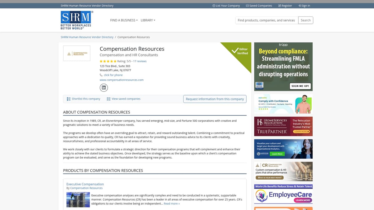 Top 7 HRO Providers to Streamline Your Business in 2025 - Compensation Resources