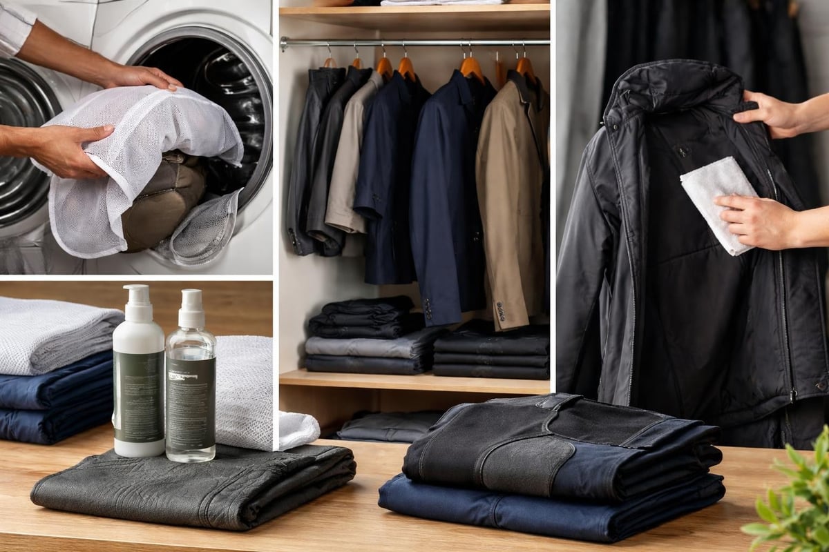 Caring for riding clothes