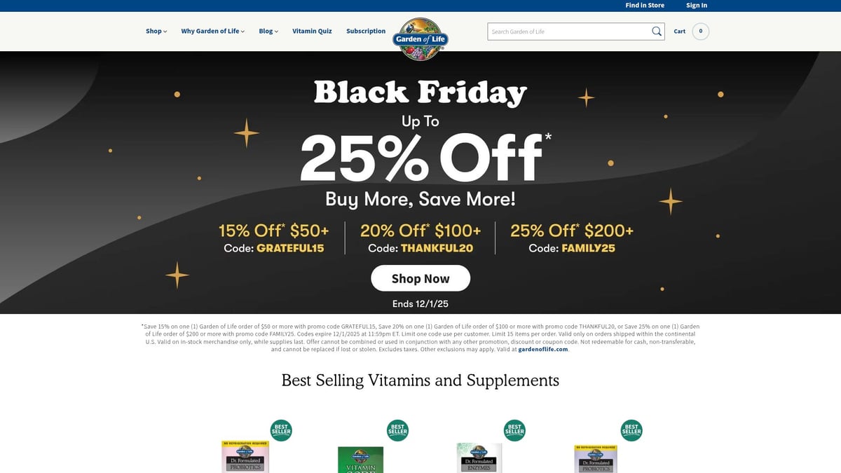 7 Essential Pre and Probiotic Capsules to Try in 2025 - Garden of Life Dr. Formulated Probiotics Once Daily Women’s