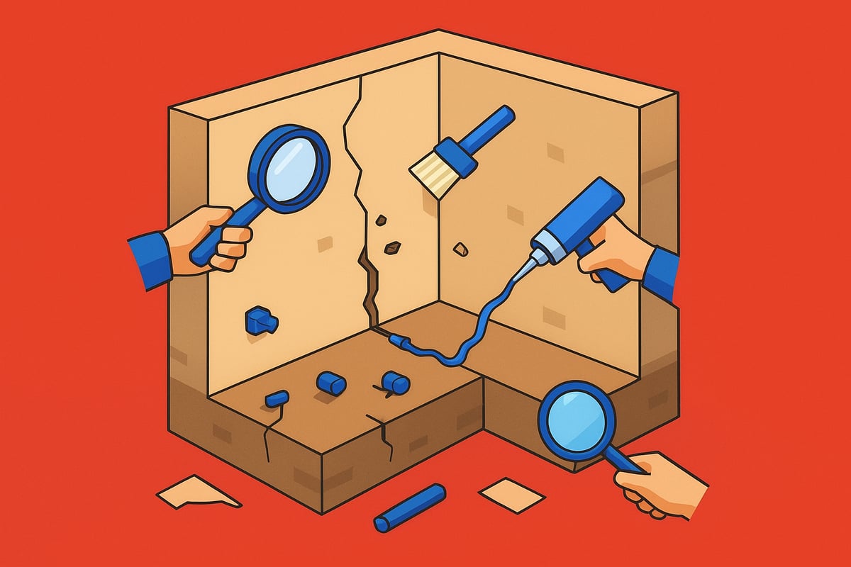Step-by-Step Basement Crack Injection Process