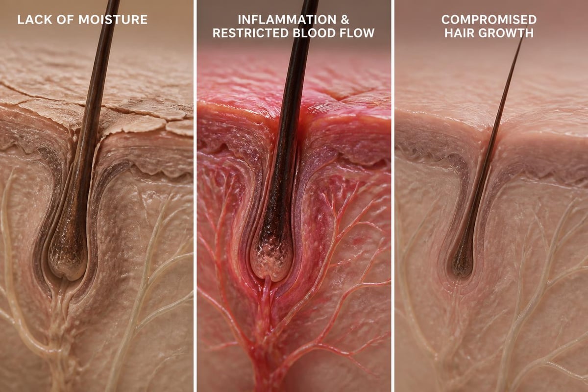 Follicle dehydration cycle
