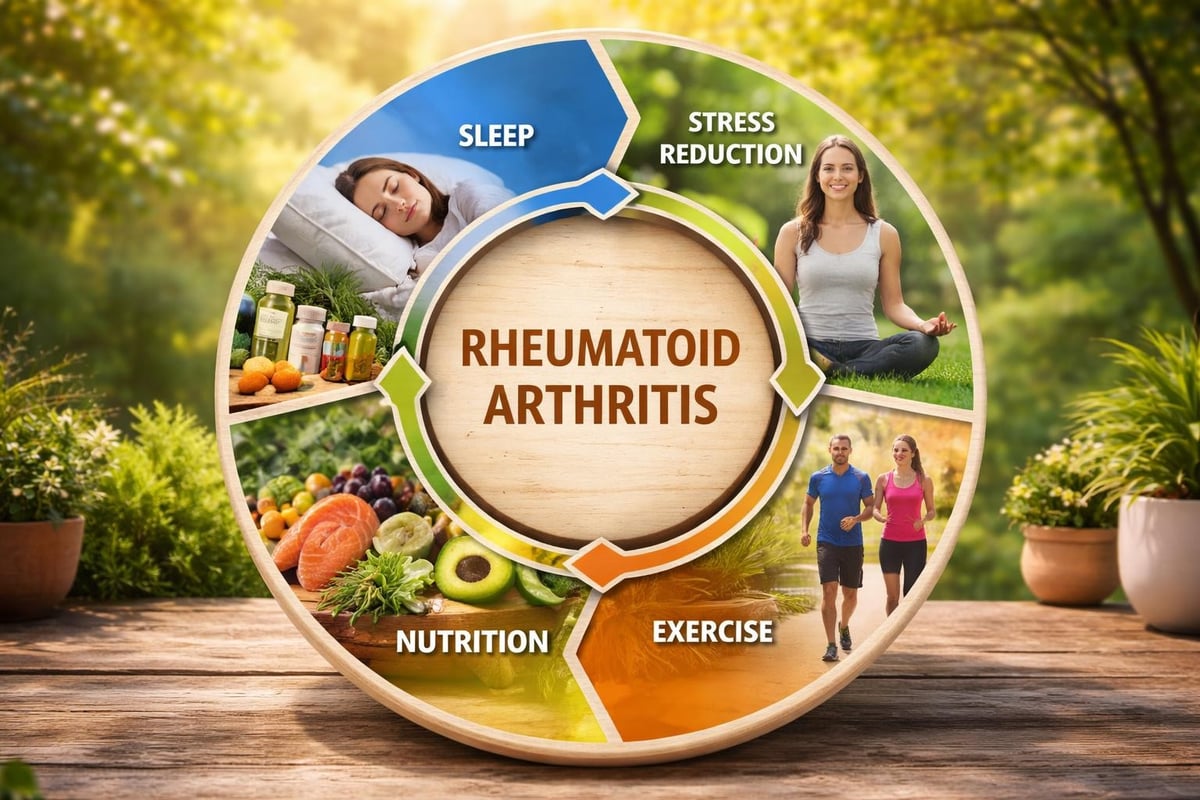 Lifestyle management for RA