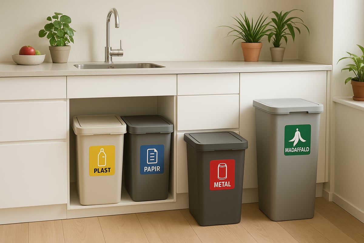 Effektive metoder til affaldssortering i hjemmet
