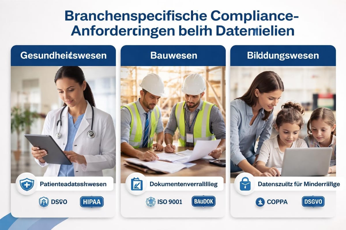 Compliance-Anforderungen verschiedener Branchen