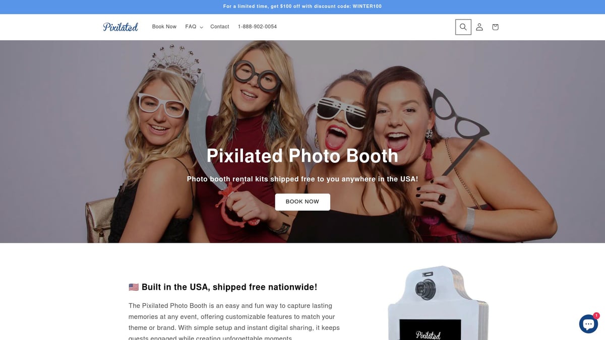 7 Must-Try Party Photo Booth Near Me Ideas for 2026 - Pixilated DIY Photo Booth Rentals