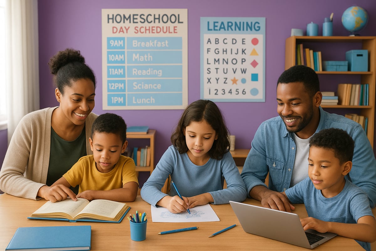 Sample Homeschool Day Schedules for Different Ages and Needs