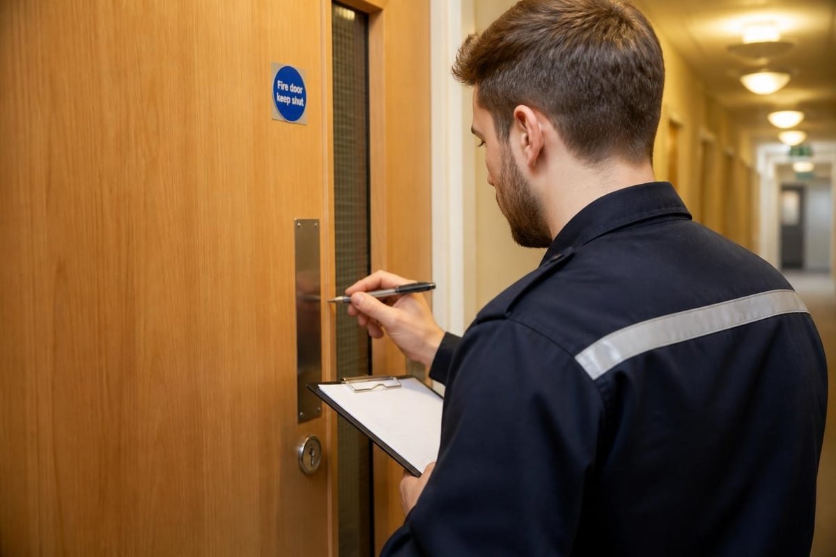 Fire safety regulatory compliance framework