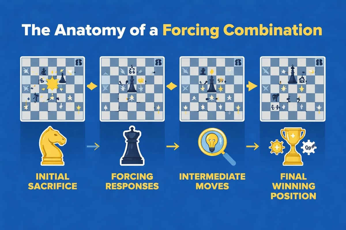 Chess combination sequence