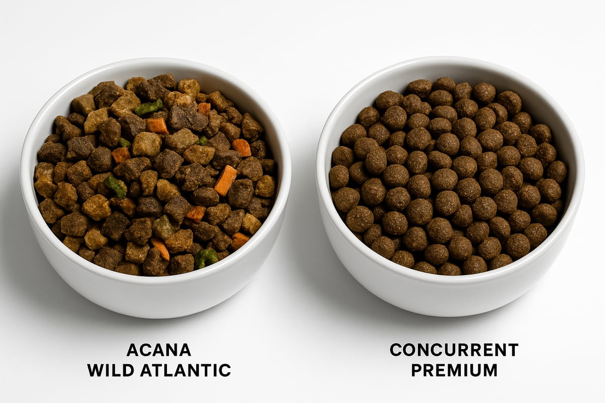 Jämförelse: Acana Wild Atlantic vs. Andra Premiumfoder