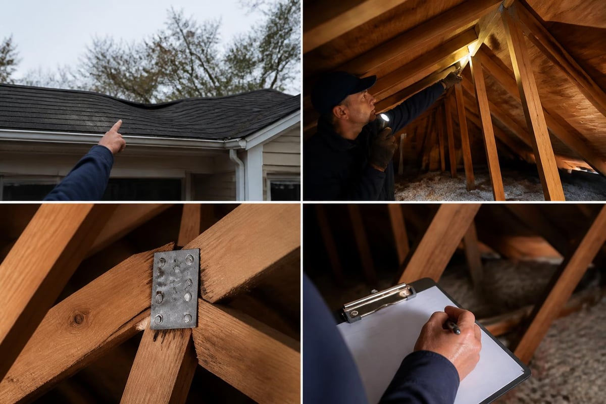 Wind damage structural assessment process