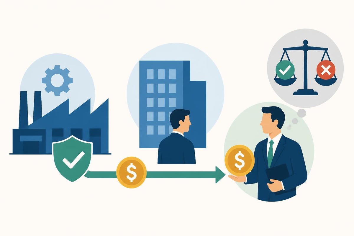 Commission-based financial advisor compensation flow
