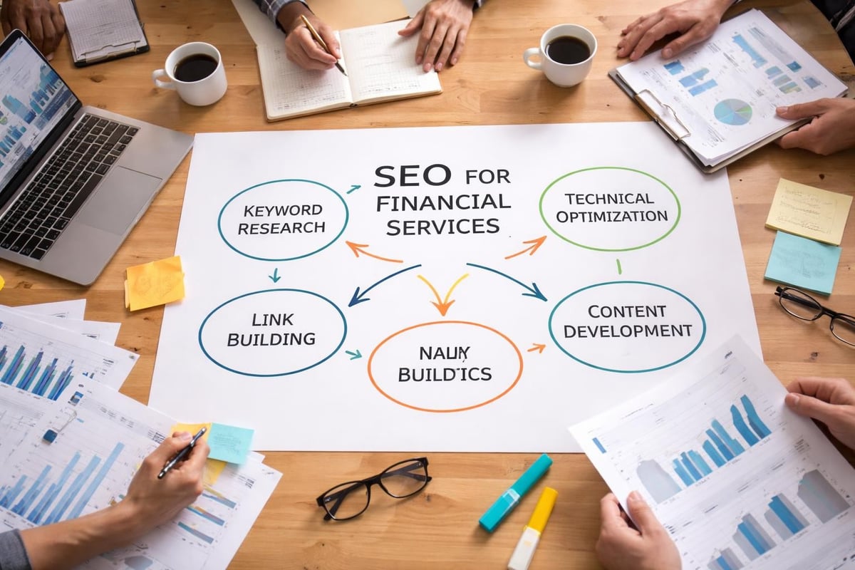 Agency SEO components diagram